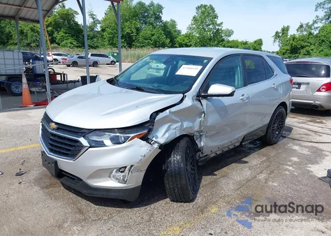 2021 Chevrolet Equinox Awd Lt из США, поврежденный, VIN 2GNAXUEV0M6106898